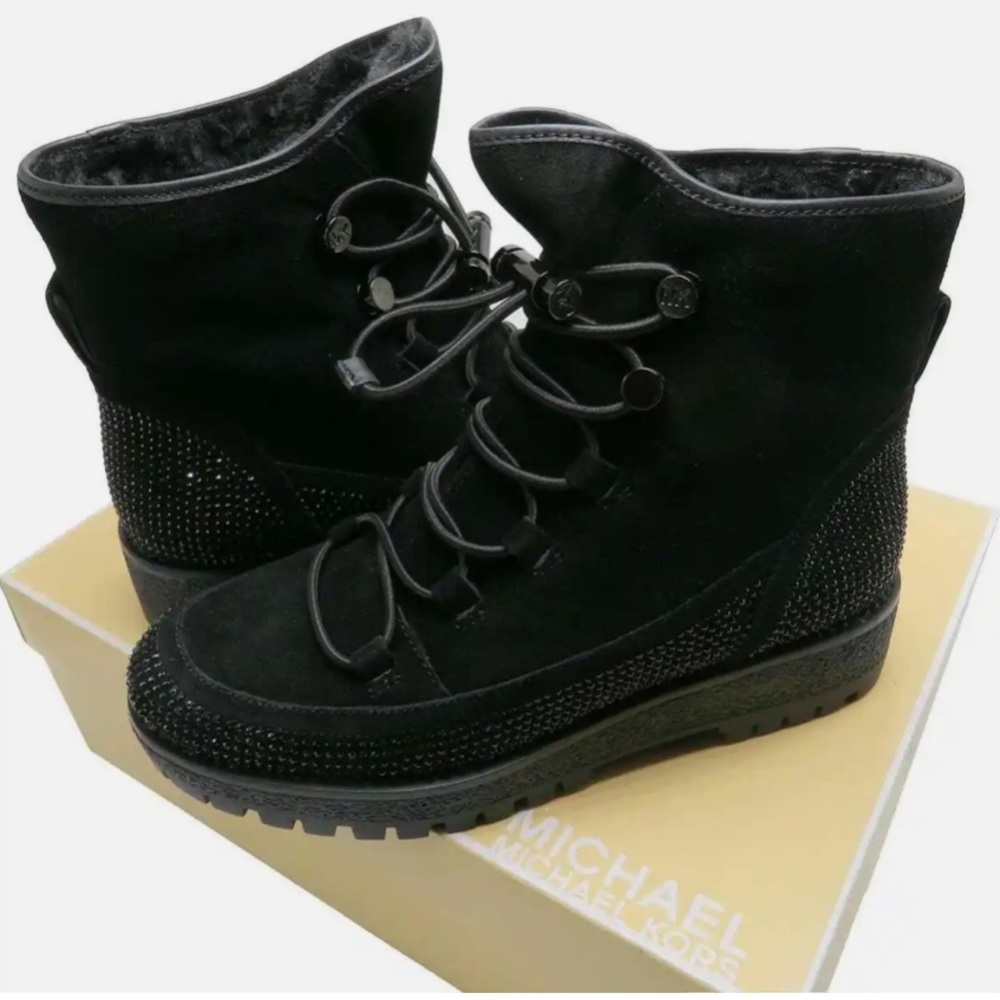 MICHAEL KORS Women's MARLEY Suede Bootie